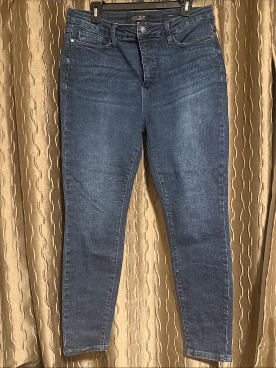 Judy Blue Denim - Judy Blue Dark Blue High-Rise Skinny Jeans 15
